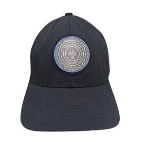TravisMathew THE PATCH SNAPBACK HAT Black Mesh Adjustable Cap